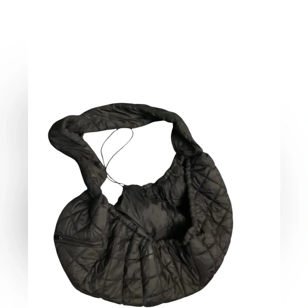 Black Maxbone Quilted Pet Sling Carrier